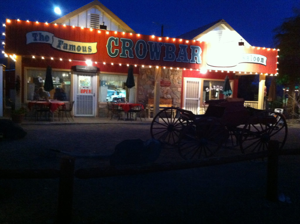 Crowbar Cafe, Shoshone, Tecopa Hot Springs, Those Someday Goals, Desert, California, Road Trips