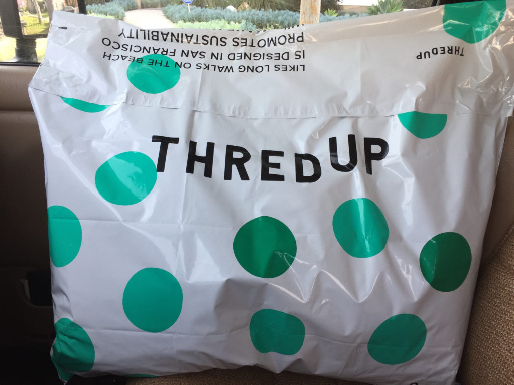 Declutter Your Closet, ThredUp Bag