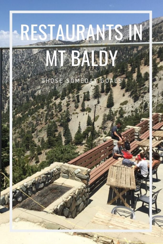 Top of Notch, Mt Baldy Lodge, Restaurants Mt Baldy