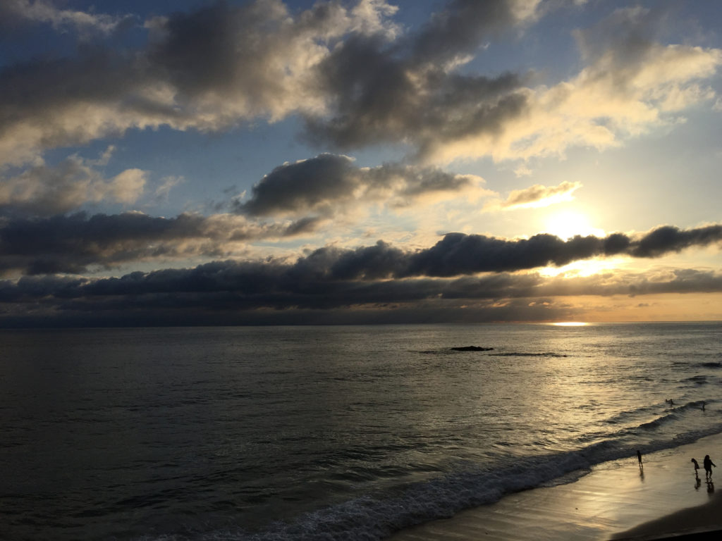 Sunset views in Laguna Beach
