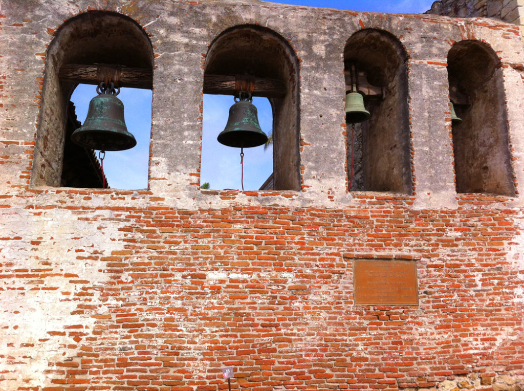 Ruins, Mission, San Juan Capistrano, Old Stone Church, California, Travel