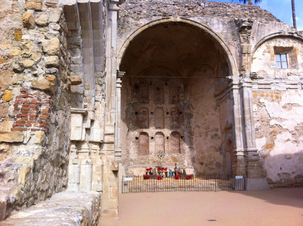 Ruins, Mission, San Juan Capistrano, Old Stone Church, California, Travel