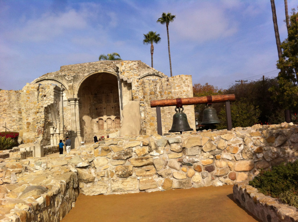 Ruins, Mission, San Juan Capistrano, Old Stone Church, California, Travel