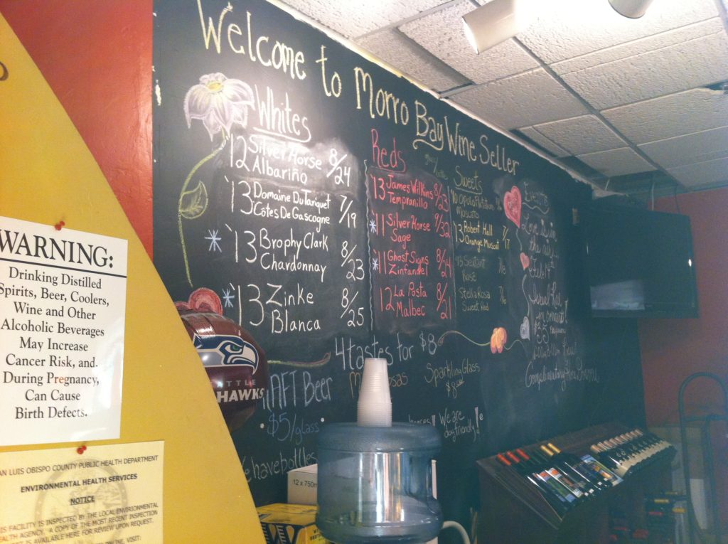 Morro Bay, Central Coast, Wine Seller, Wine Tasting, Travel, Food and Drink