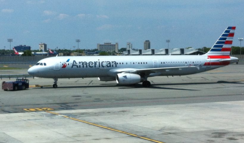 American Airlines plane