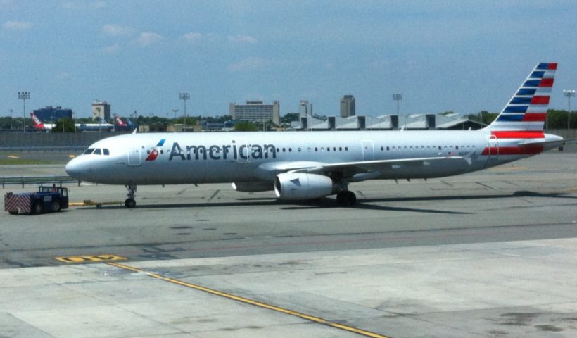 American Airlines plane