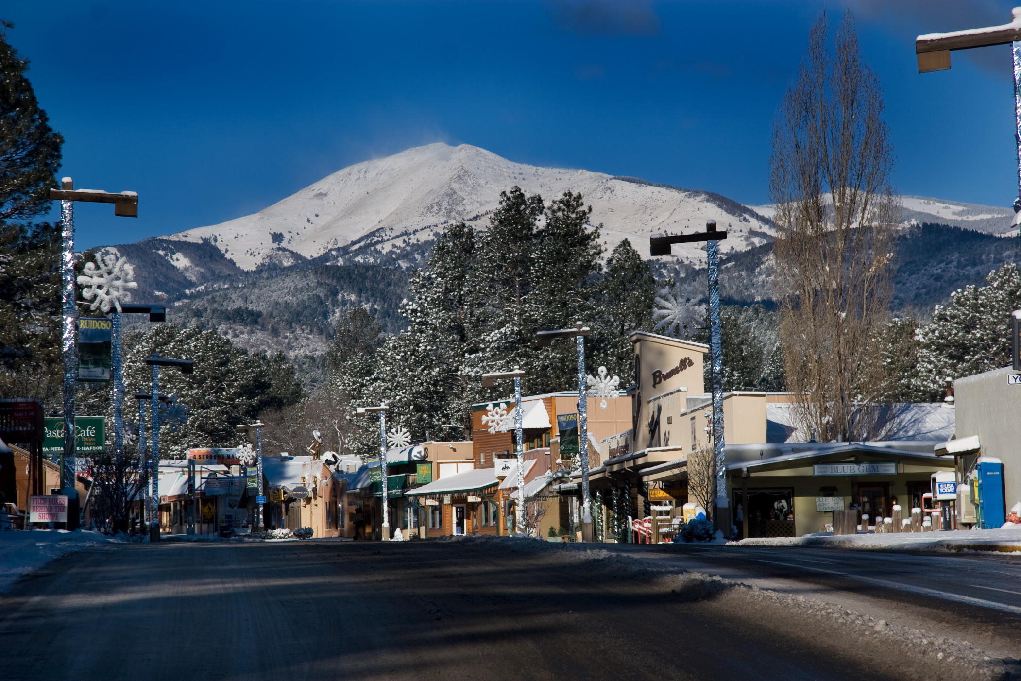 Downtown Ruidoso, New Mexico, Photo by Kerry Gladden (The Agency)