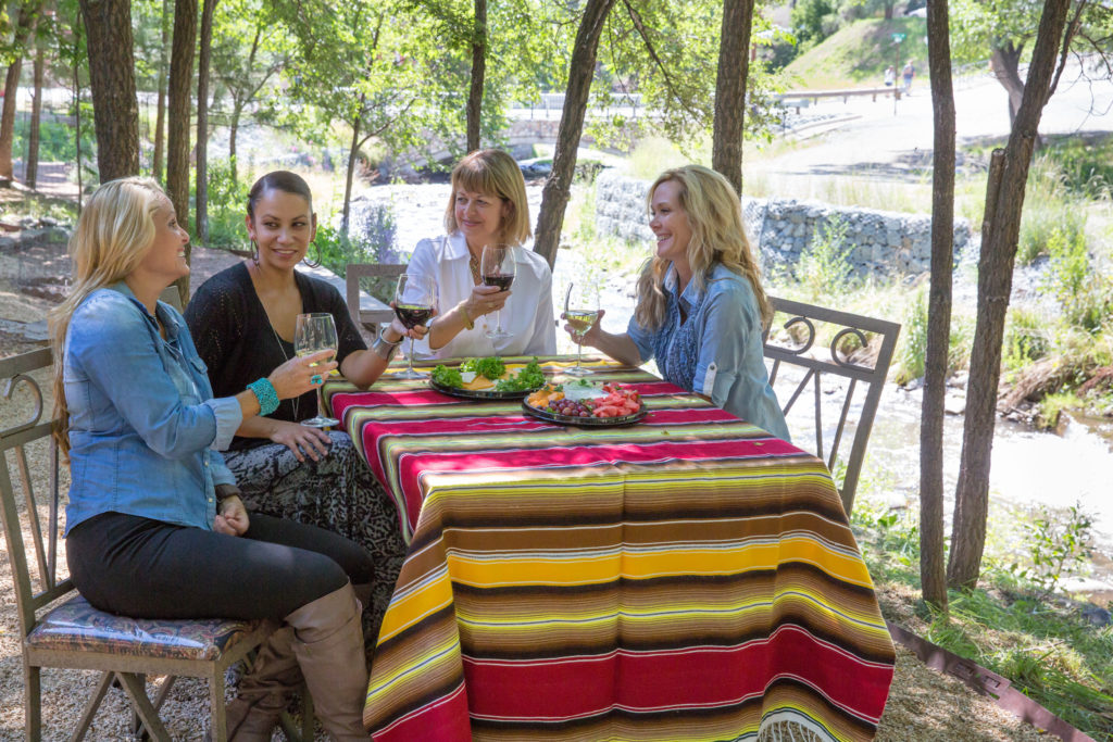 Ladies Social Networking by River photo by Kerry Gladden (The Agency)