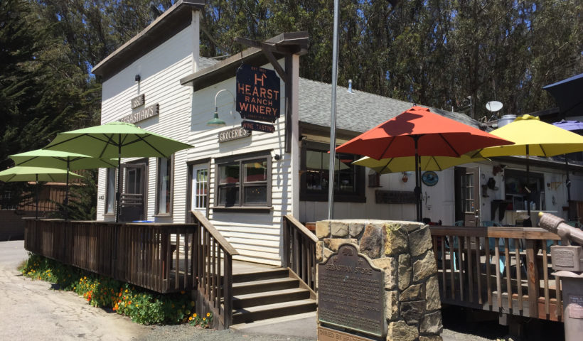 Sebastian's general store, restaurant, best hamburgers, San Simeon