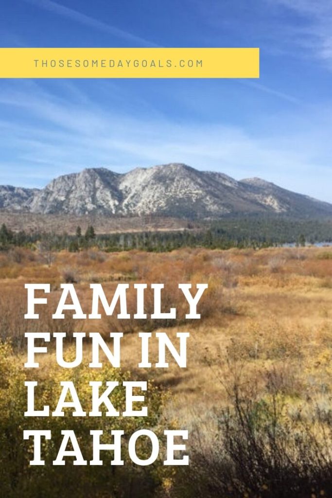 South Lake Tahoe, Taylor Creek, California, family travel 