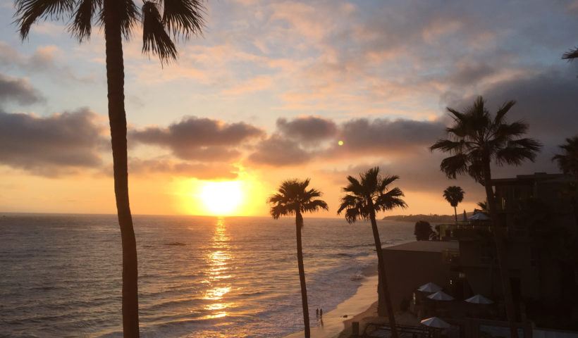 Laguna Beach, CA sunset views