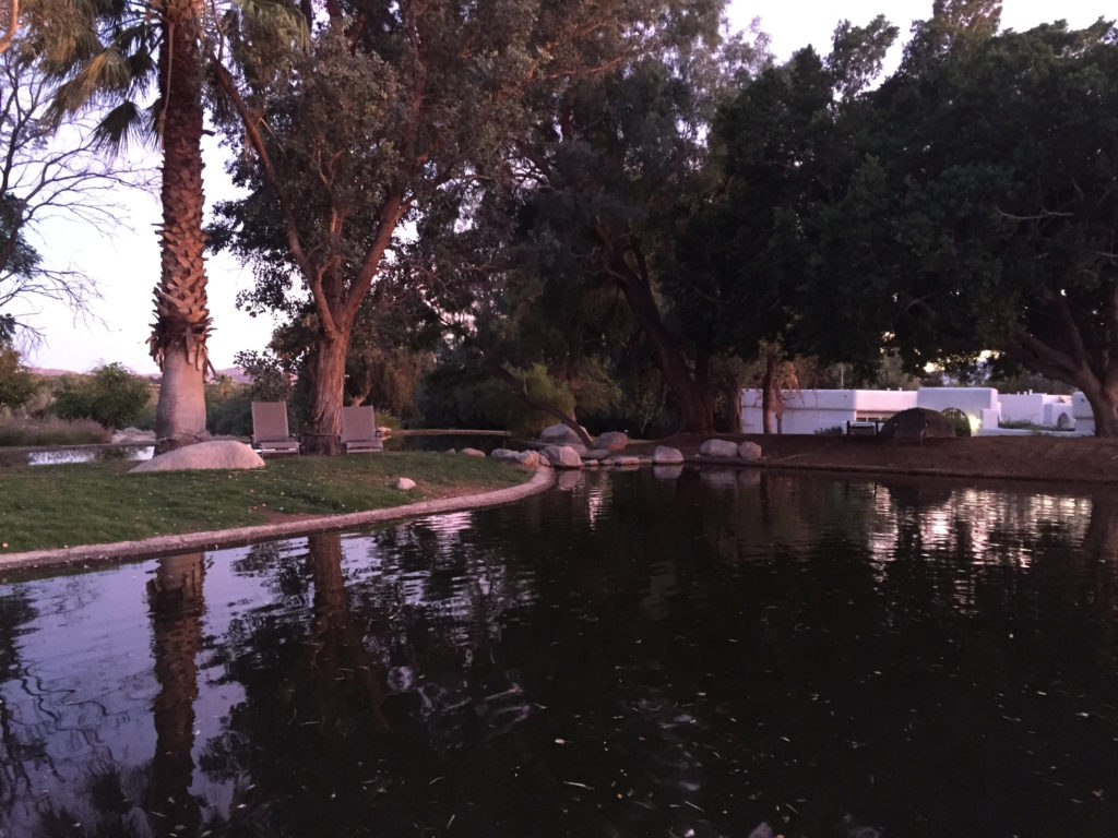 Two Bunch Palms, Duck Pond, Desert Hot Springs, California