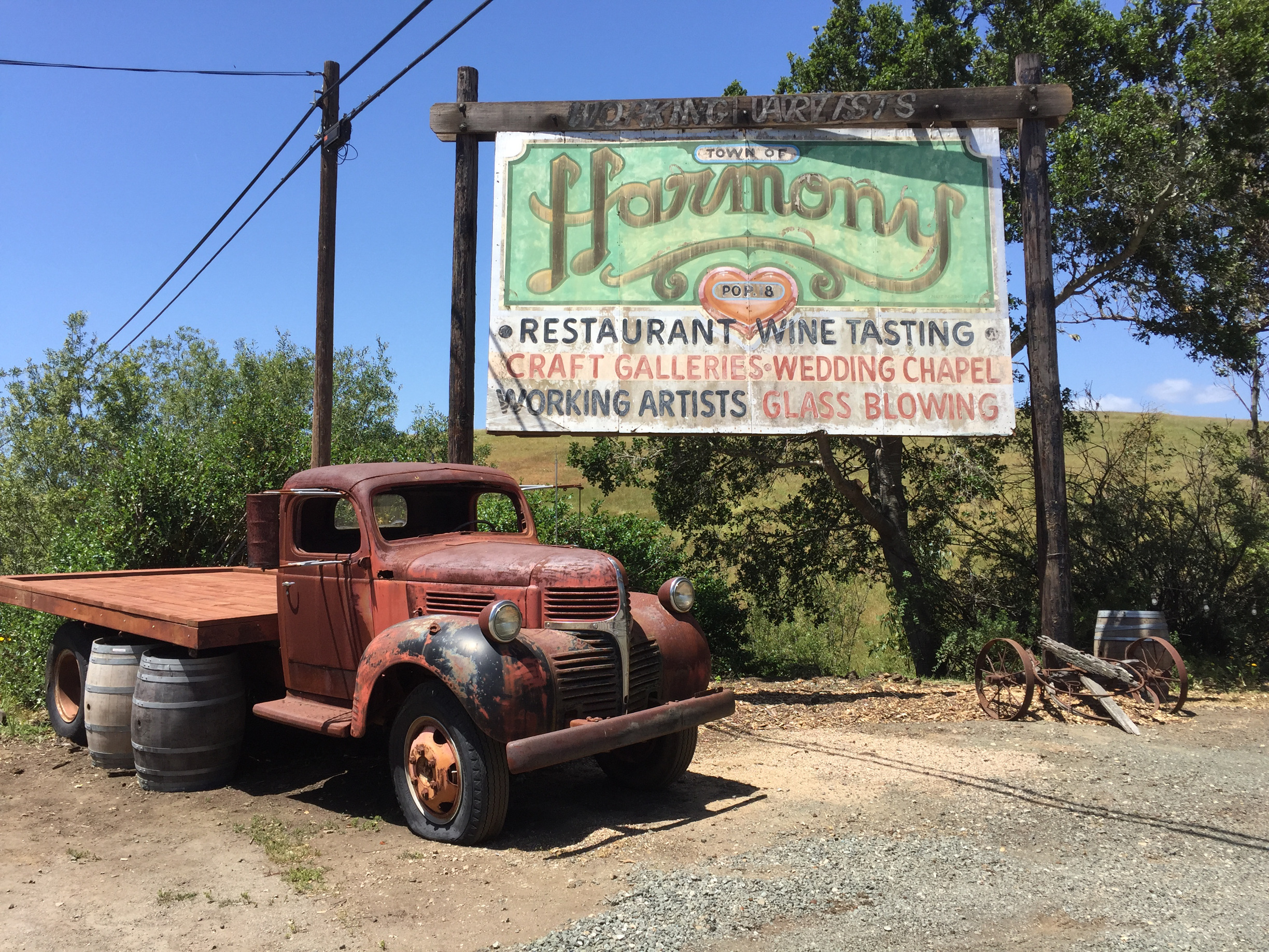 Harmony California Near Cambria Population Under 200