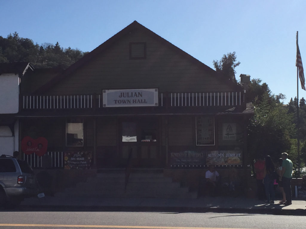 Julian, California Town Hall