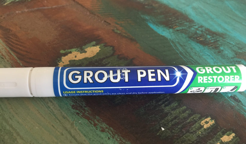 Eash and cheap grout fix, grout pen, coronavirus, home improvement