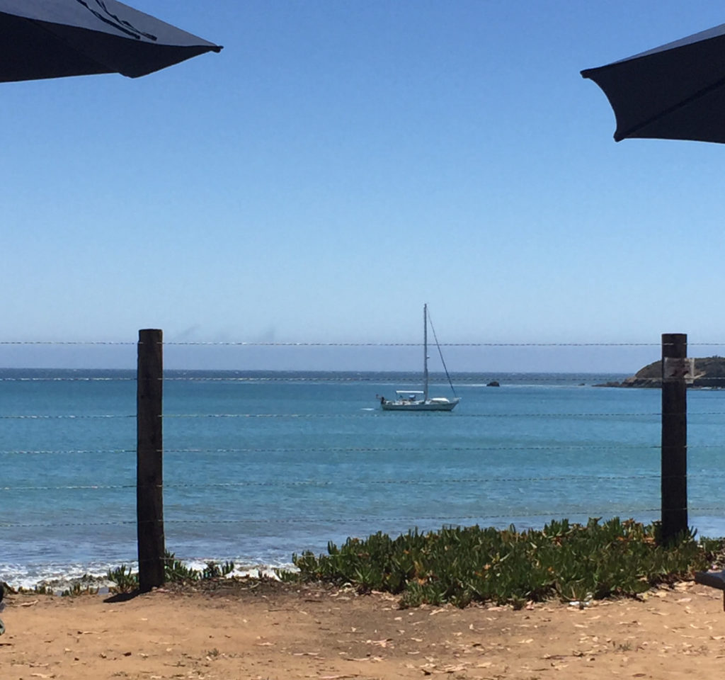 Sailboat, San Simeon harbor, Hearst Castle, Wine flights, wine tasting by the sea, hearst ranch winery, sebastian's, central coast, road trip, those someday goals