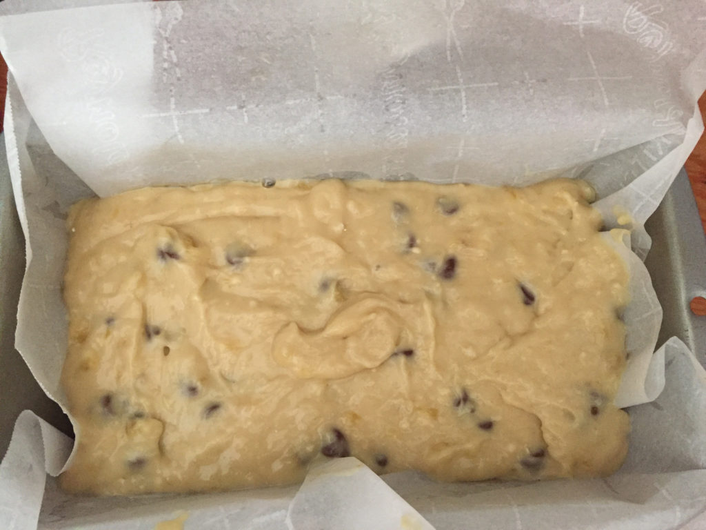 banana chocolate chip bread mix cradle baking recipe those someday goals