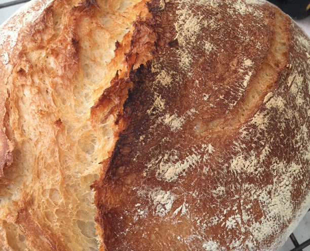 most popular baking recipes, No-Knead Bread, King Arthur All-Purpose Flour