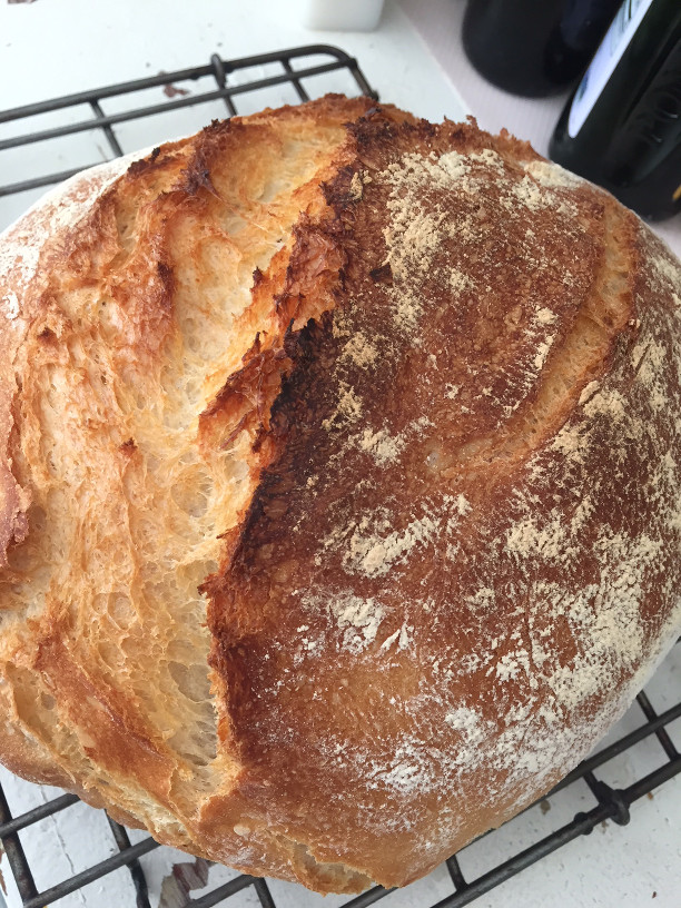 No-Knead Bread, King Arthur All-Purpose Flour