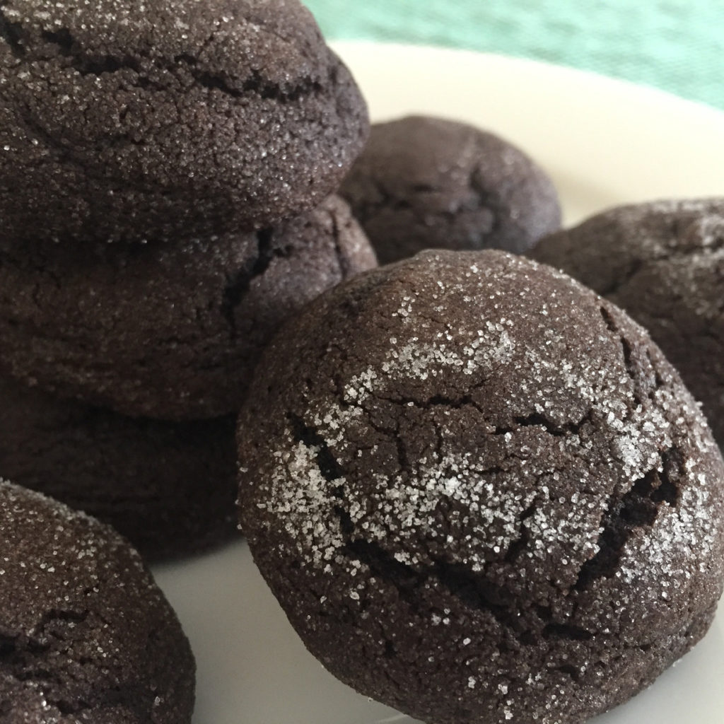 Dark Chocolate Sugar Cookies Those Someday Goals Baking