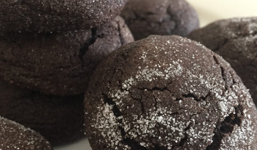 Dark Chocolate Sugar Cookies Those Someday Goals Baking