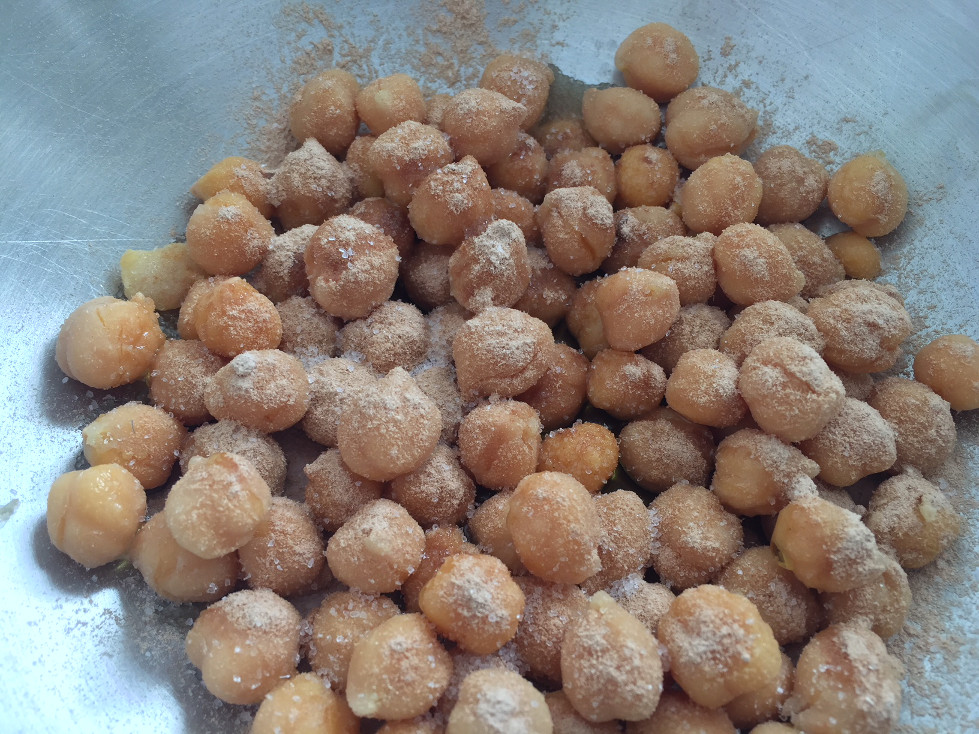 salt and garlic roasted chickpeas recipe those someday goals