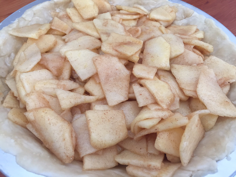 Adding the Honeycrisp apple slices apple pie recipe those someday goals