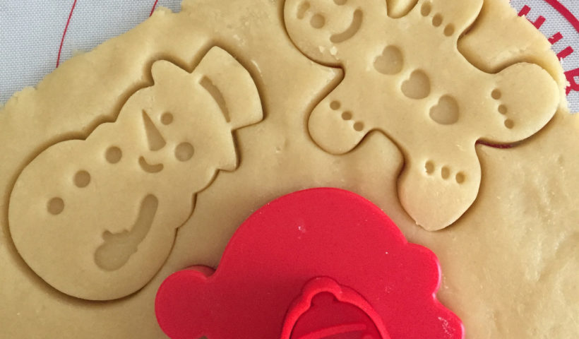 Dough Christmas Sugar Cookies Recipe Holiday Cookie Cutters Double-sided Those Someday Goals