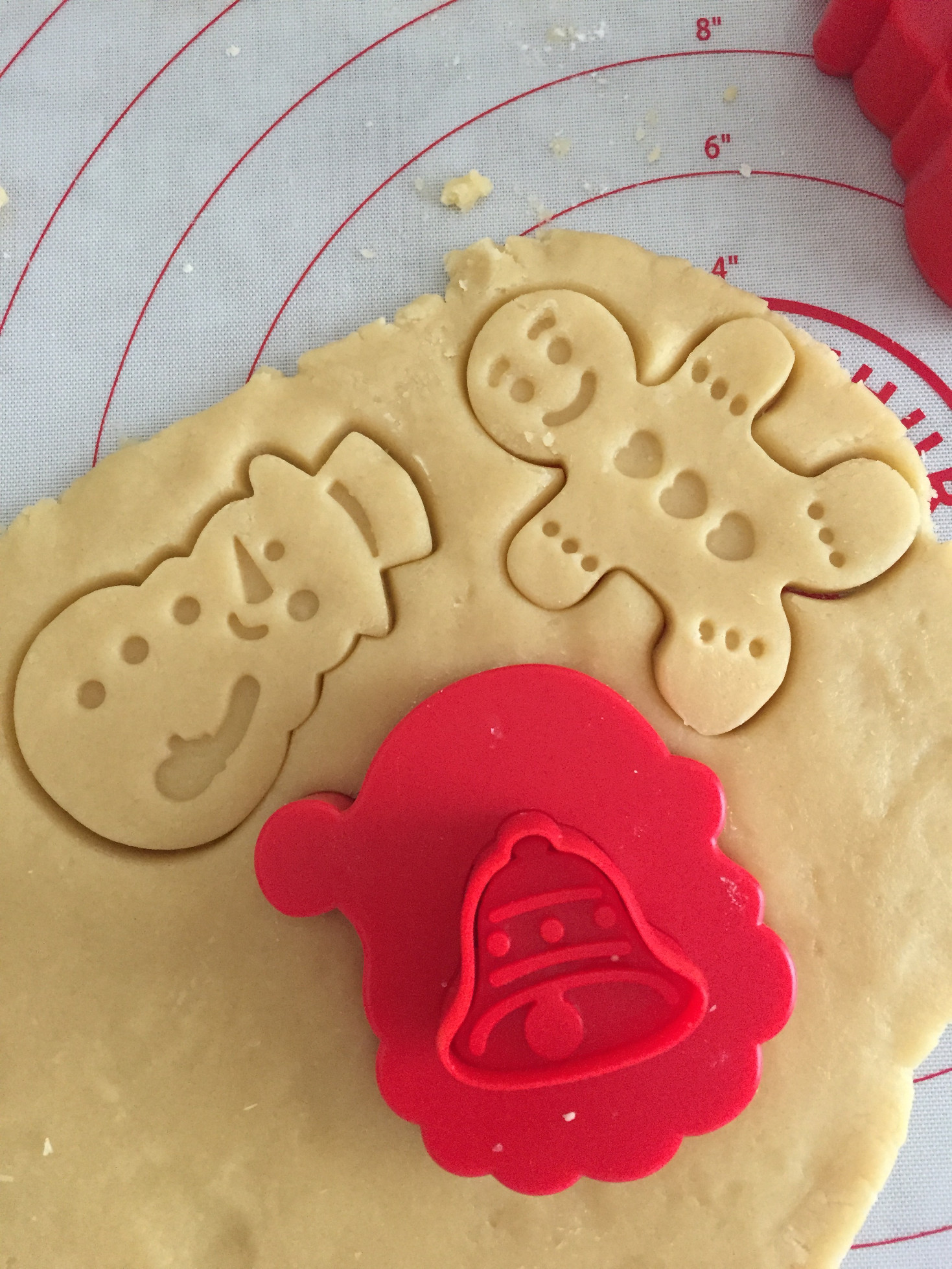 Dough Christmas Sugar Cookies Recipe Holiday Cookie Cutters Double-sided Those Someday Goals