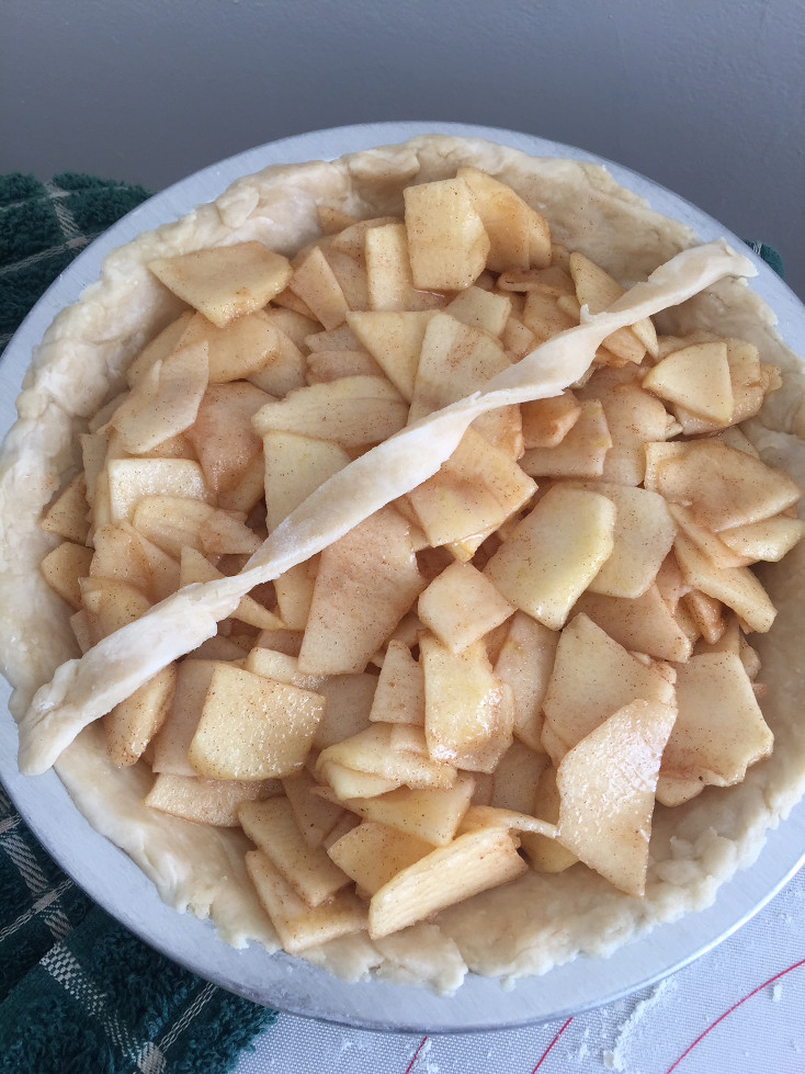 Starting the lattice Flaky pie crust recipe those someday goals