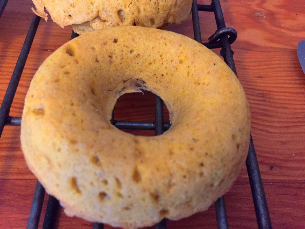 Natural No Toppings Cooling Baked Pumpkin Donuts Recipe Vegan Those Someday Goals