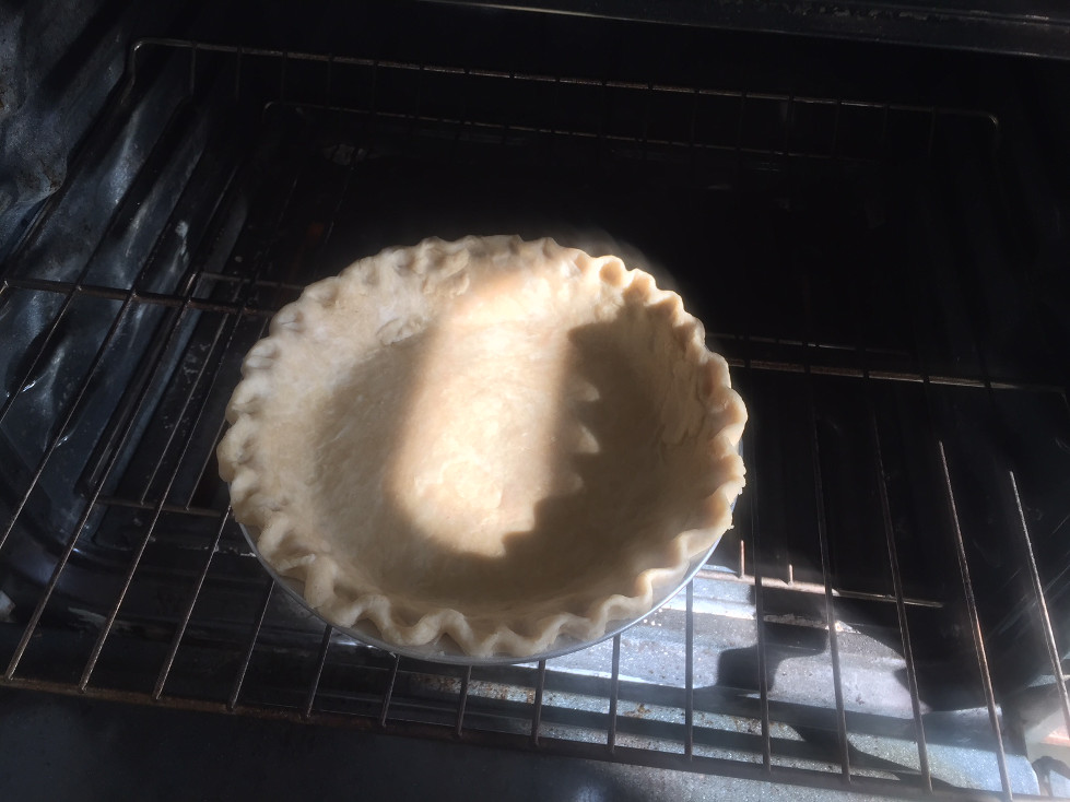 Thanksgiving pumpkin pie recipe crimped in the oven those someday goals