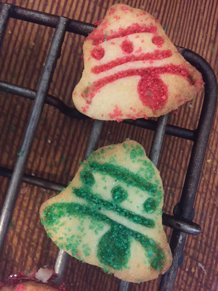 mini bells Christmas Sugar Cookies Recipe Holidays Those Someday Goals