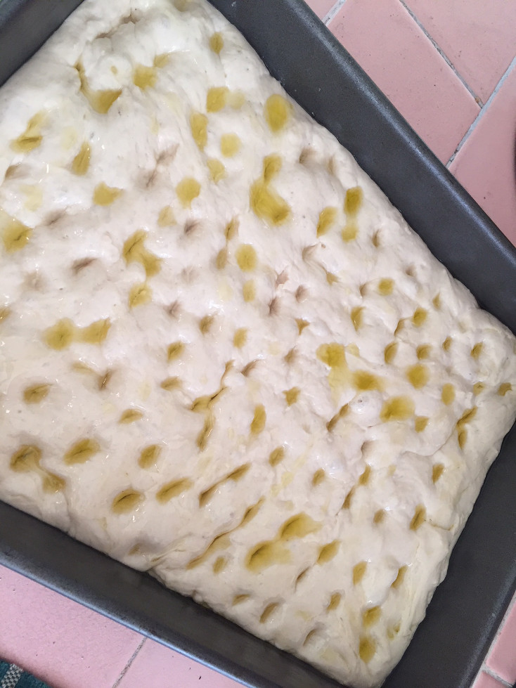 Focaccia Bread Recipe Rosemary Olive Oil Those Someday Goals Baking
