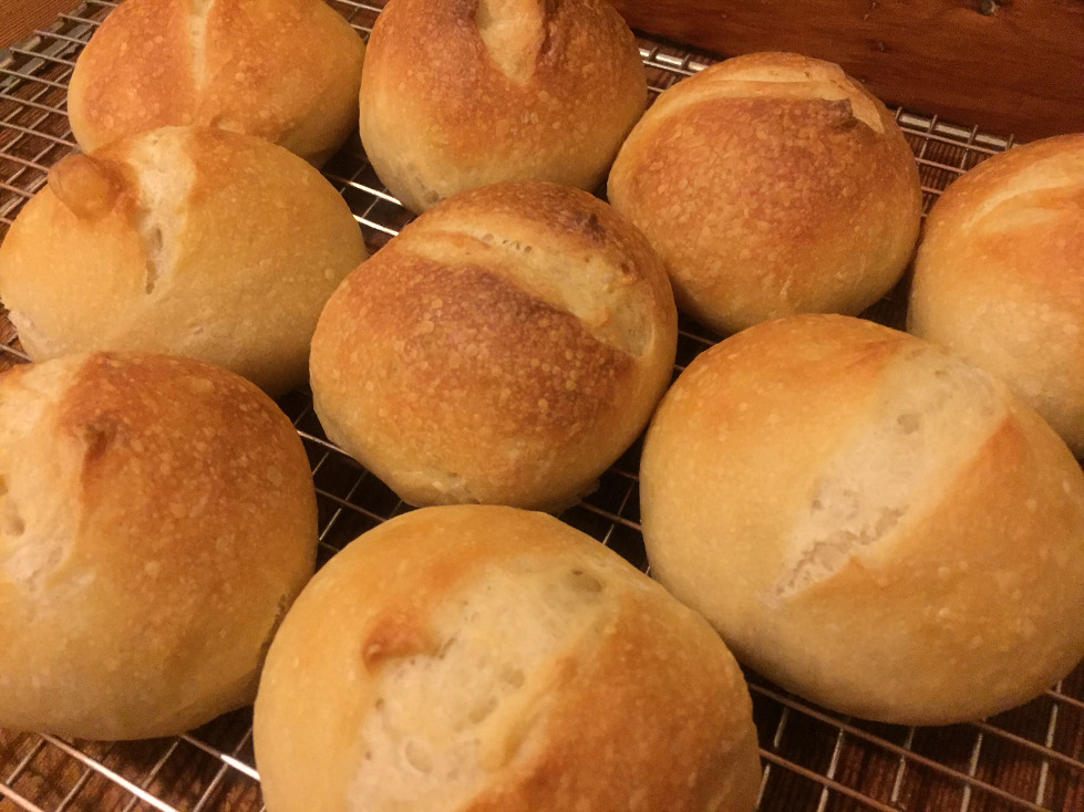 Cooling the hard rolls recipe bread baking those someday goals