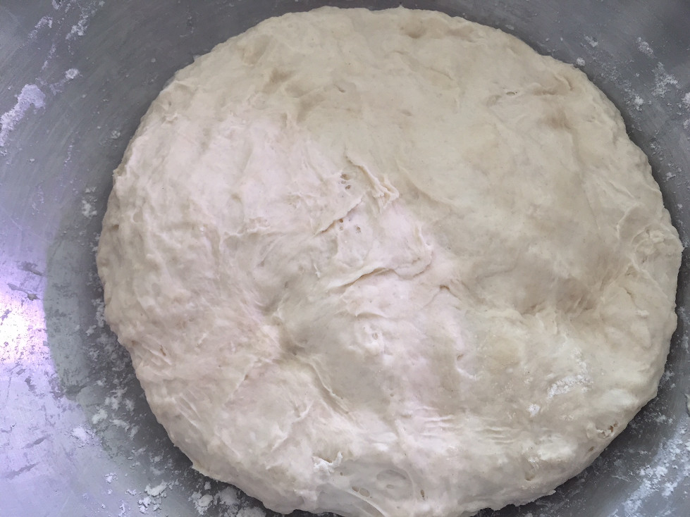 First punch down of the dough hard rolls recipe bread baking those someday goals