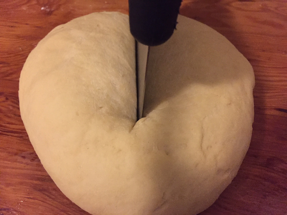 Divide the dough Parker House Rolls Recipe Baking Those Someday Goals