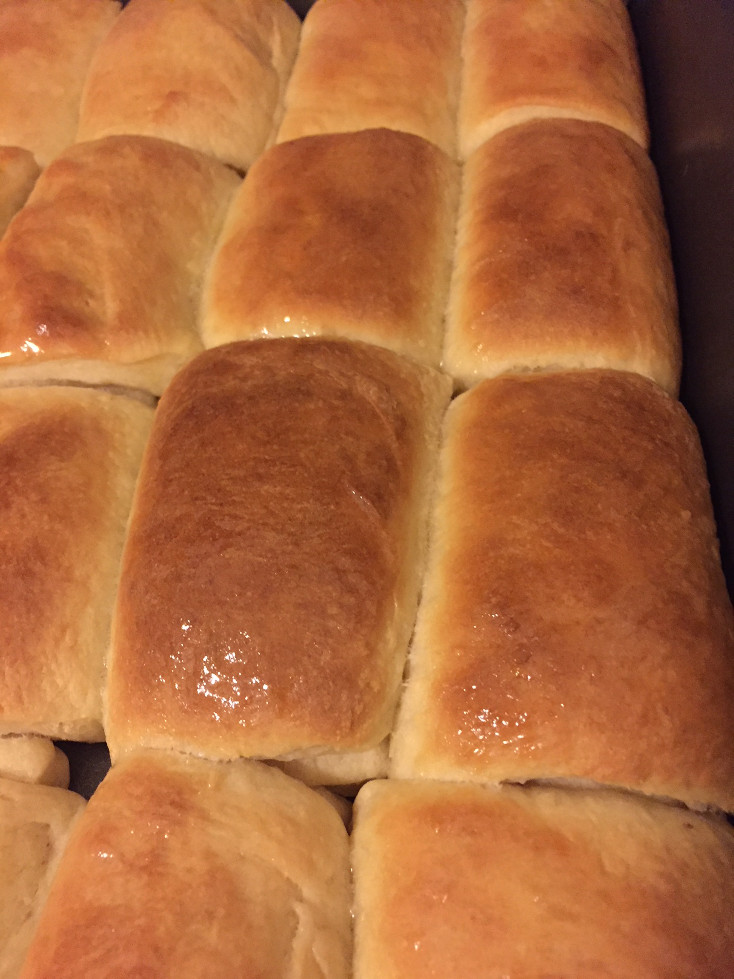 Parker House Rolls Recipe Ready for Egg Wash Baking Those Someday Goals