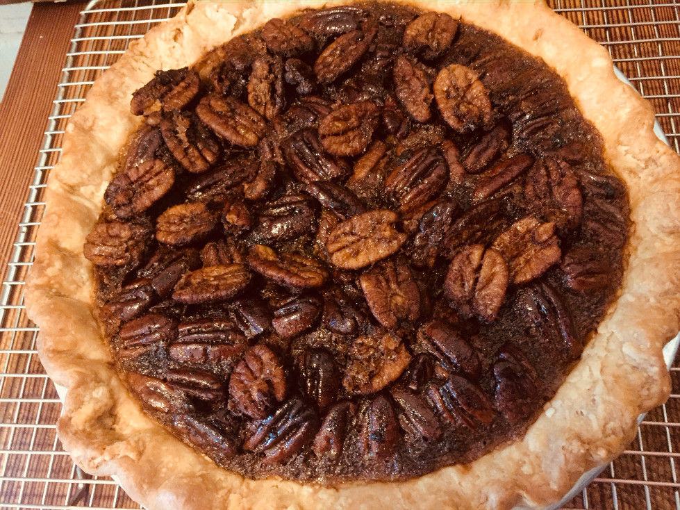 Final Easy Pecan Pie Recipe Made with Maple Syrup Baking Christmas Those Someday Goals