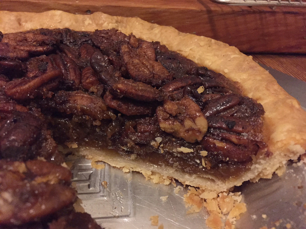 Easy Pecan Pie Recipe Interior Maple Syrup Baking Christmas Those Someday Goals