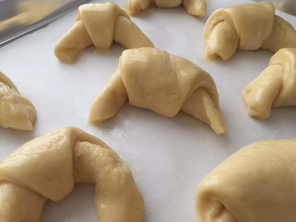A second coating of butter on crescent rolls recipe baking Those Someday Goals