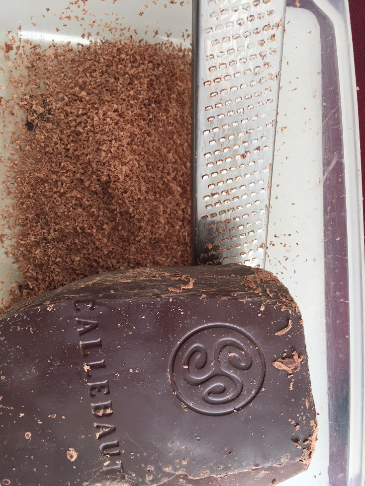 Microplane Belgian Chocolate Shaved Belgian Chocolate easy chocolate truffles recipe Those Someday Goals