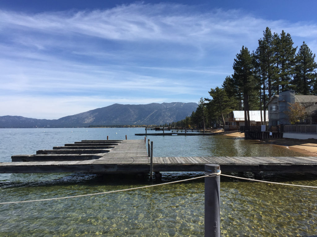 South Lake Tahoe Views from the Dock near The Beacon Restaurant Those Someday Goals