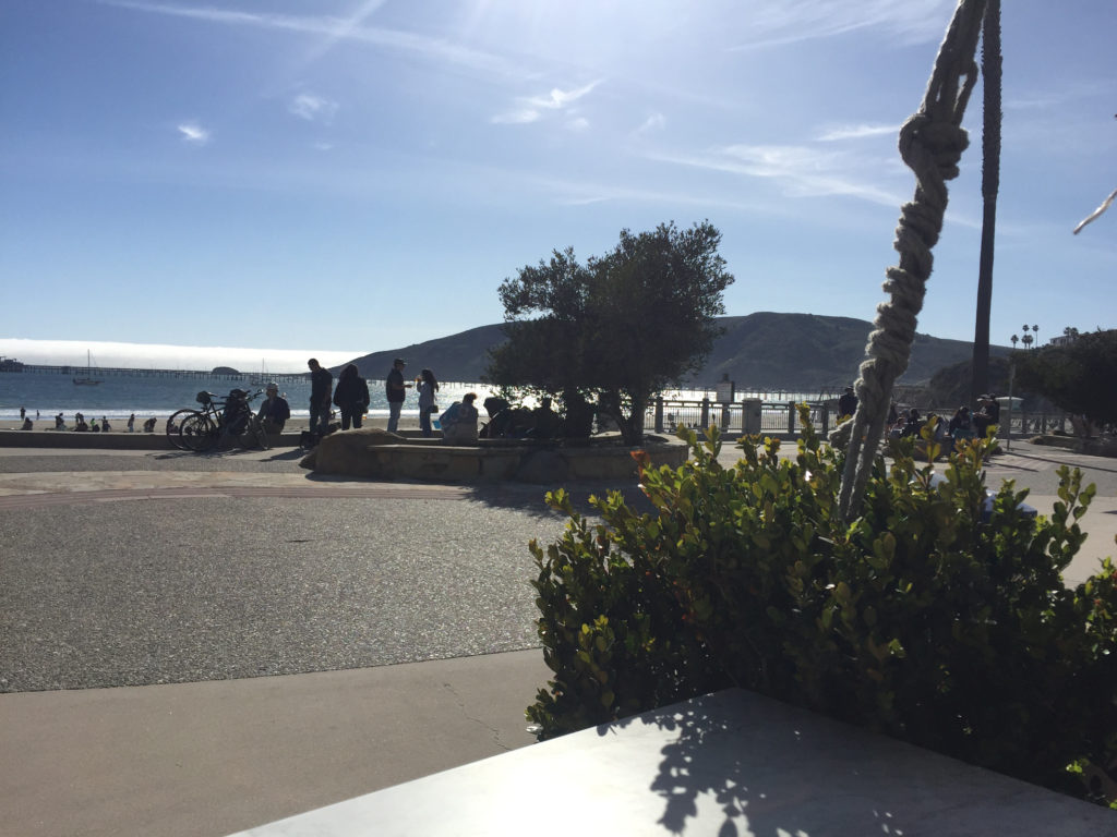 Ocean view Blue Moon Over Avila patio in Avila Beach, California Those Someday Goals