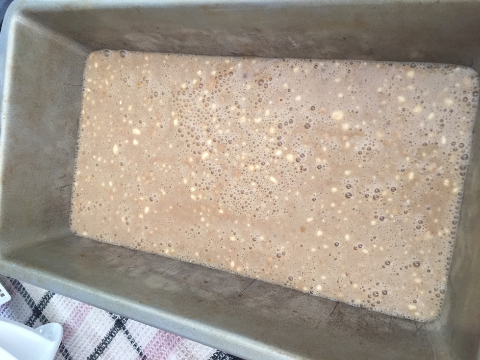 mixture ready to bake simple honey cake recipe baking those someday goals