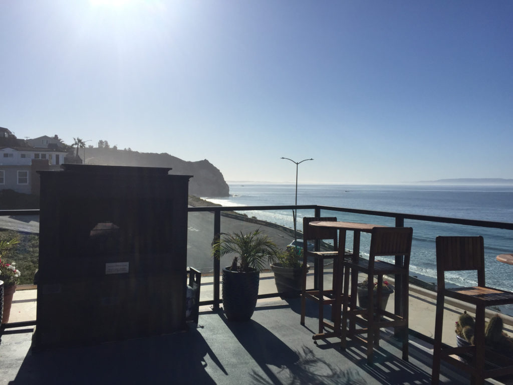 Morning at Joe Mommas Coffee Rooftop Sundeck Cafe Inn at Avila Beach Those Someday Goals