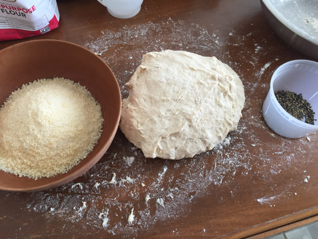 Parmesan Bread Cracked Pepper Parmesan Bread Recipe Country Bread Baking Those Someday Goals