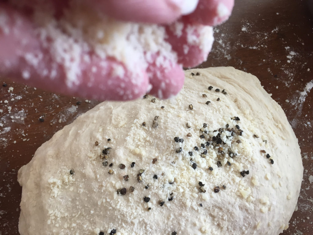 Parmesan Bread Cracked Pepper Parmesan Bread Recipe Country Bread Baking Those Someday Goals