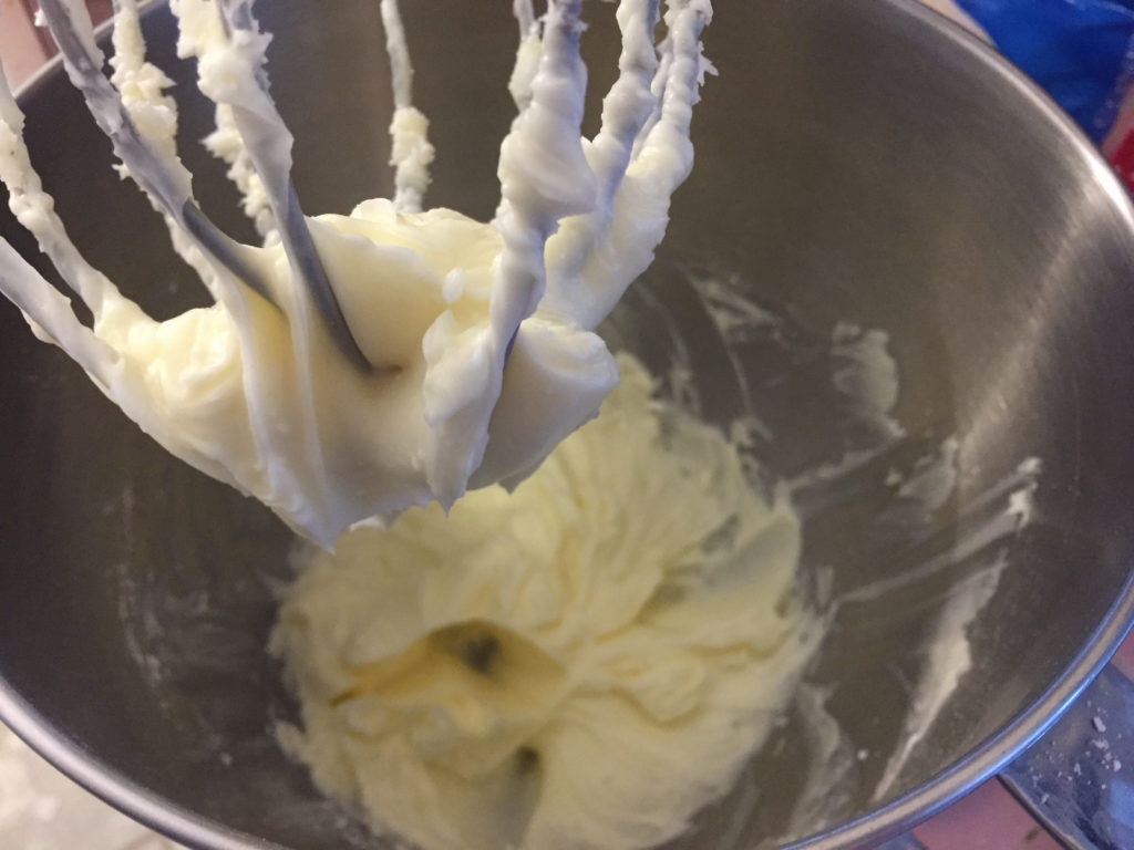 beater in stand mixer after creaming butter Butter Cookies Recipe Baking Those Someday Goals