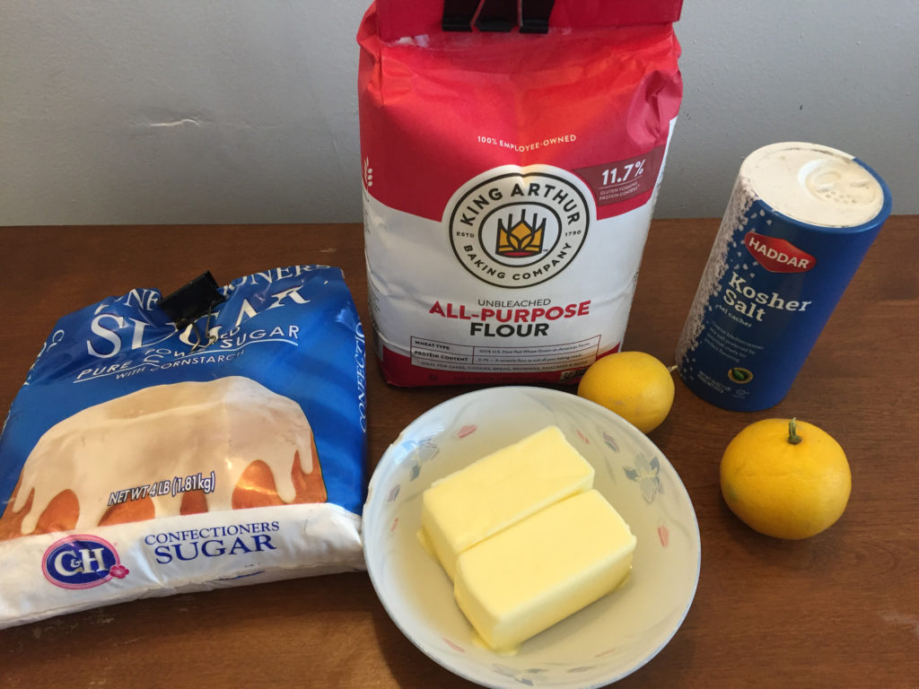 Ingredients Butter Cookies Recipe Baking Those Someday Goals